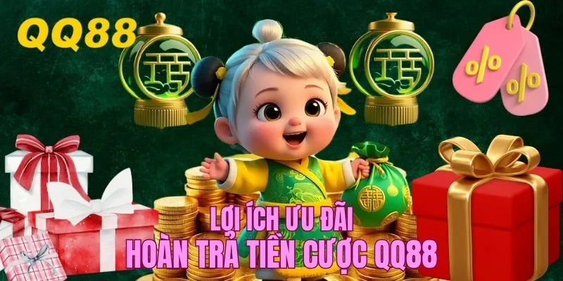 Lợi ích khuyến mãi hoàn trả tiền cược QQ88 cho khách hàng